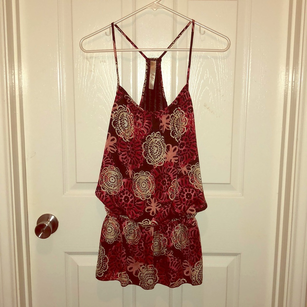 Silky Racer back blouse!